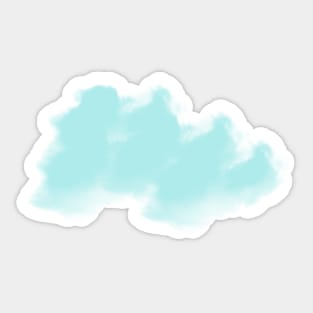 Blue clouds Sticker